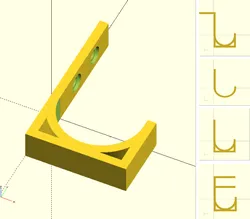 customizable thin simple hook