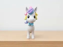 Cute Chibi Pony with Bow Tie