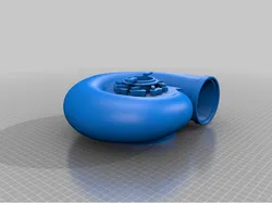 Francis turbine complete - Spiral hydro turbine complet