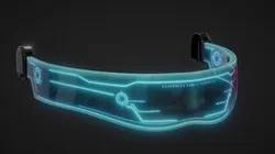 Futuristic Neon Visor
