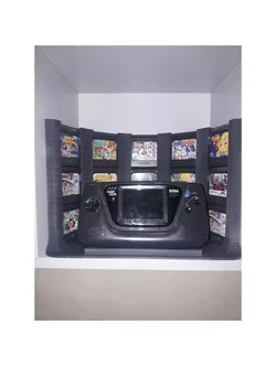 Game Gear display stand for Ikea Eket