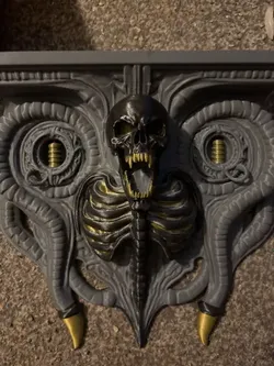 Giger Style Wall Mounted Display Shelf