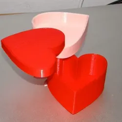 Hộp quà hình trái tim dành cho Ngày Valentine