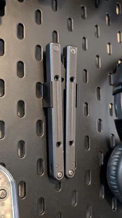 IKEA SKADIS Balisong / Butterfly Knife Holder
