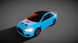 Mitsubishi lancer evolution x 2009
