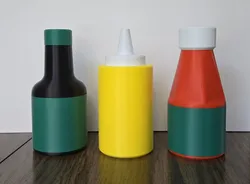 Play Kitchen Sauce Bottles