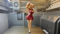 Pretty Blonde Lady