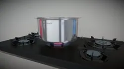Stainless steel pot