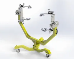 Aircraft Maintenance Cradle Trolley