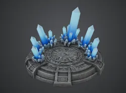 Arcane Crystal Ritual Platform