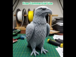 Bald Eagle Sitting Statue