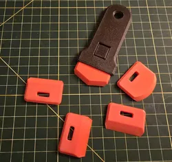 Bed Scraper with Snap-In Blades (Updated)