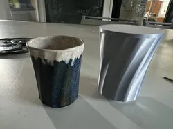 Ceramic cups and mugs