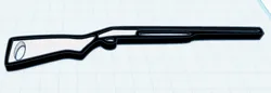 Cool Gun Keychain