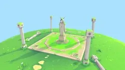 Elf Lord Temple - Low poly handpainted stylized