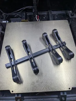 Filament Spool Roller - Rail w/ Screws