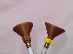 Garden hose funnel