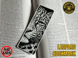Leopard Hueforge Bookmark