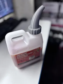 Modular Screw-On Funnel with Inside Storage for Silica Gel Containers (M42x4)