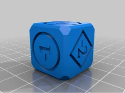 Oath boardgame dice and tokens