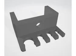 Tube Holder and Drainer for Mityvac 7201 Fluid Evacuator