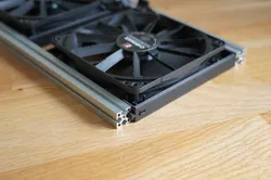 BeamCase - slide in fan bracket
