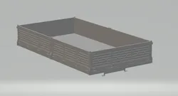 bed truck europe 3D Print Model in Vehicle 354053