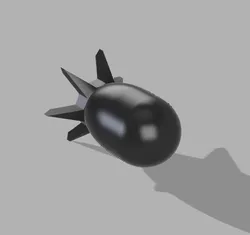 Bomb Devil Keychain