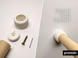 Closet Rod Holder - Build your own wardrobe
