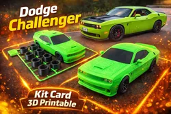 Dodge Challenger kit card
