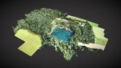 Drone Scan: Abandoned Granite Quarry