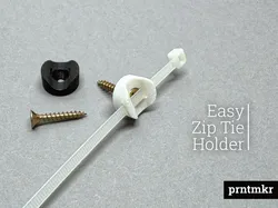 Easy Zip Tie Holder