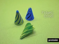 Fidget Cone - Easy print, lots of fun! :-)