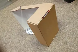 Laser-Cut, Scored, Folding Box Template