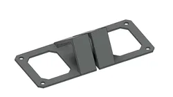 Remix of Soshine Solar Panel Mount for Meshtastic/Meshcore (40 deg)