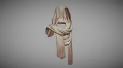Scarf for 3d Printable Character 25