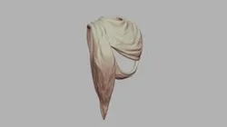 Scarf for 3d Printable Character 32