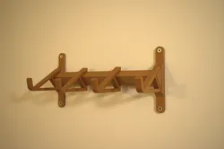 Wall mountable and strong hanger set