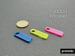 XXXS Whistle - small but loud - 4min print
