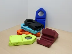 2-in-1 EDC Keychain - Phone Stand & Shopping Cart Token Holder (Print-in-Place)