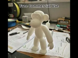 Balloon Monkey Statue