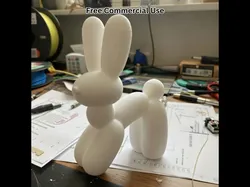 Balloon Rabbit Statue