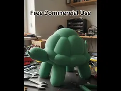 Balloon Turtle Statue