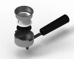 Coffee machine handle