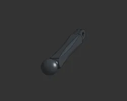Configurable 24mm BAM Ball to Modular Mounting System Beam