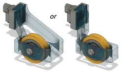ENDER 3 UPPER FILAMENT ROLLER GUIDE