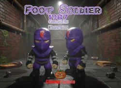 Foot Ninja – TMNT 1987 DeskBuddy Figurine