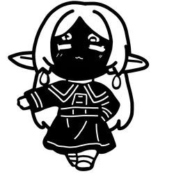 Frieren DXF Vector — Laser Cutting File (Anime: Frieren: Beyond Journey's End)