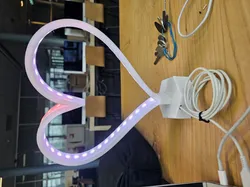 Heart Shaped Wled Lamp ESP32/ ESP8266 W2813 Addressable Led strip