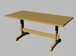 Honest Trestle Table